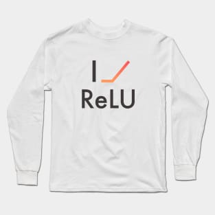 I Heart ReLU Long Sleeve T-Shirt